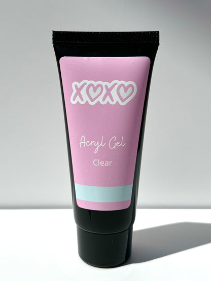 Acrylgel transparente XOXO Nails Shop. Gel acrílico profesional para uñas esculpidas