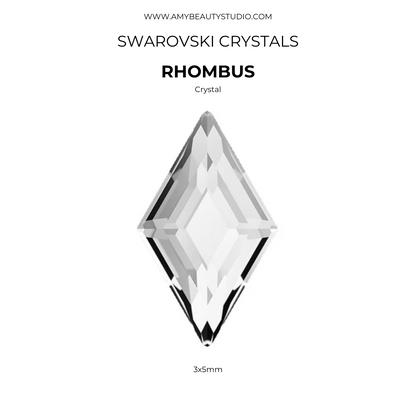 Pack 10 gemas dentales Rombo SWAROVSKI® - Crystal