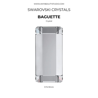 Pack de gemas dentales Baguette SWAROVSKI® - Crystal