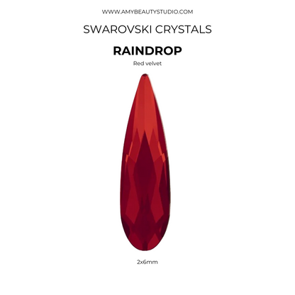 Pack 10 gemas dentales Raindrop SWAROVSKI® - Light siam