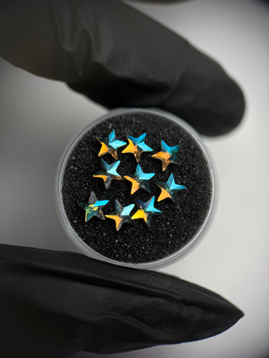 Pack 10 estrellas Rivoli SWAROVSKI® - Crystal Shimmer